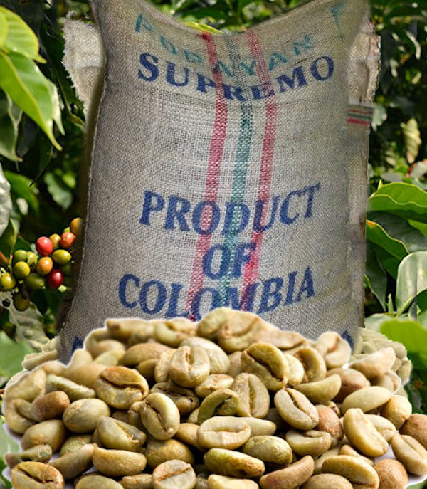 Colombia Green Coffee Bean